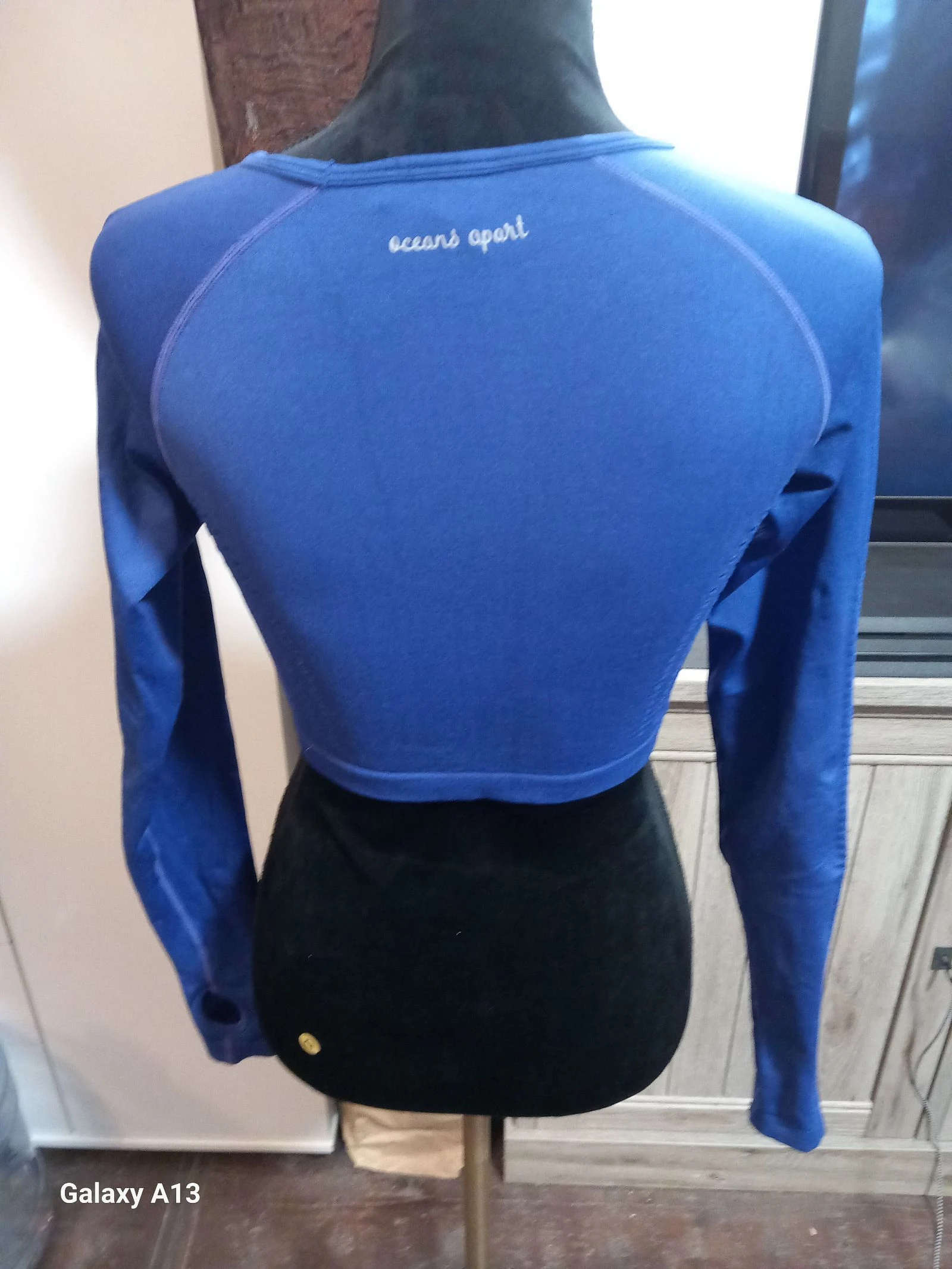 Lange sportcrop top / Océans Apart bh - Maat S – photo 7